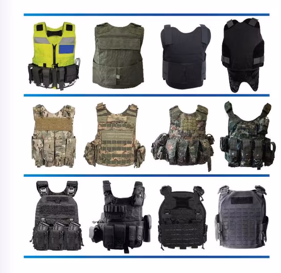 III Level Military Tactical Aramid Bulletproof Vest Ballistic Body Armor